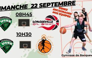 Premiers matchs pour les seniors 1 et 2