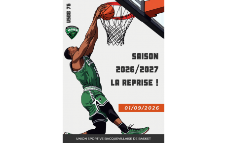 Reprise des entraînements à partir du 01/09/2026